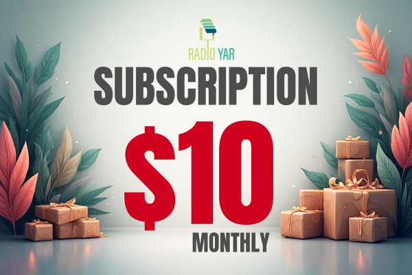Radio Yar Subscription $10 Silver