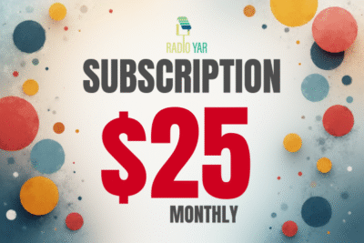 Radio Yar Subscription– Platinum Plan